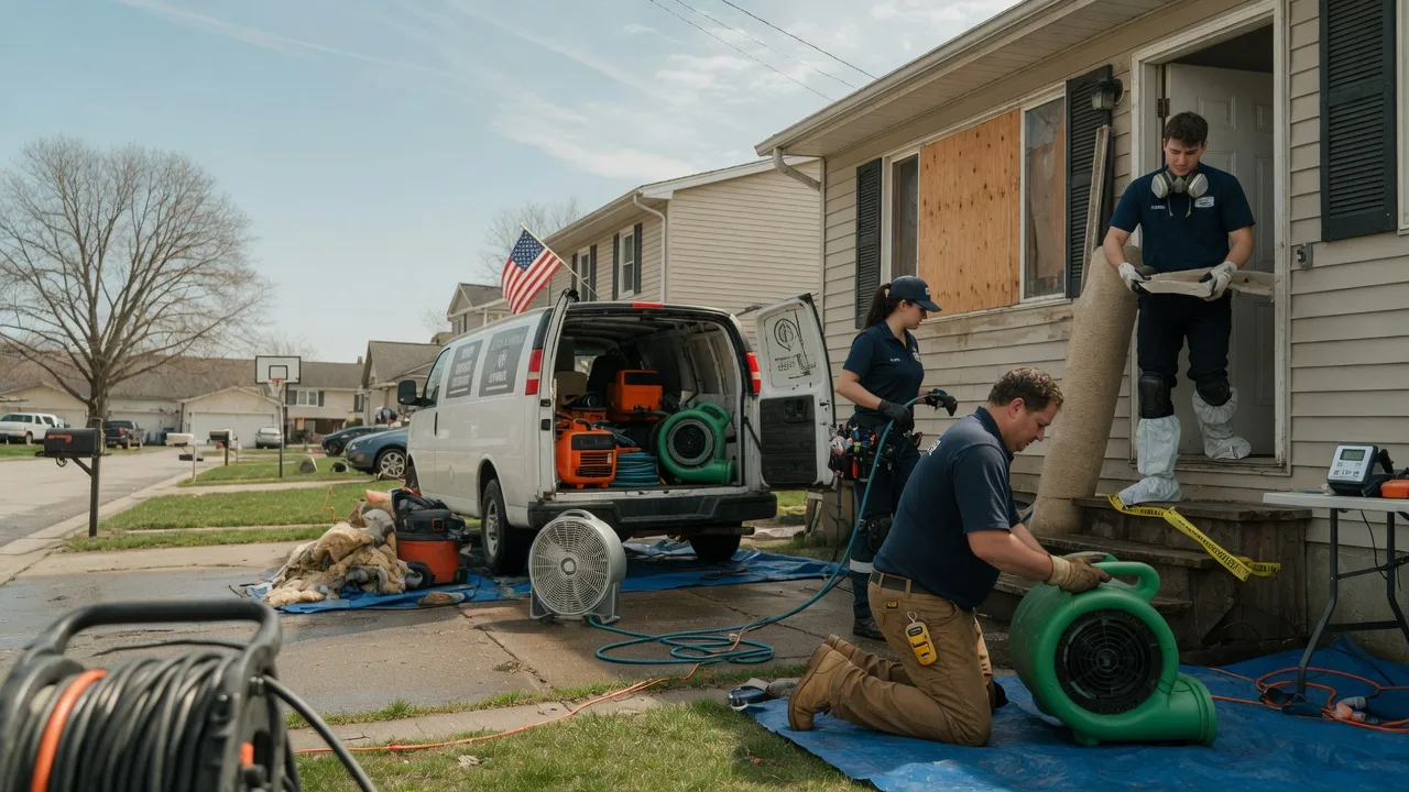 Water Damage Restoration in Roaring Branch, PA near me